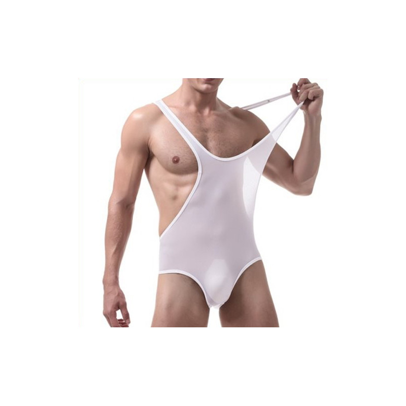 VansKoos Body Singlet Fin Blanc